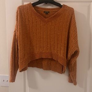 Wild Fable Rust V-Neck Sweater